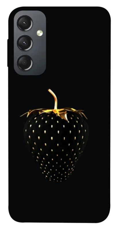 Чохол на Samsung Galaxy A24 4G Чорна полуниця фото 1 з 1