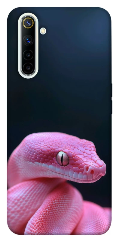 Чохол на Realme 6 Рожева змія фото 1 з 1