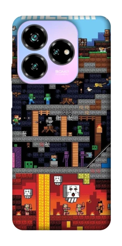 Чохол на ZTE Nubia V60 Desing Minecraft фото 1 з 1