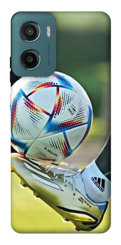 Чохол на Motorola Moto G06 Football Ball v2 фото 1 з 1