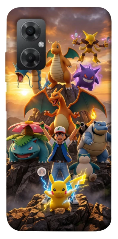 Чехол на Xiaomi Redmi Note 11R Pokemon фото 1 из 1