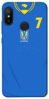 Чохол на Xiaomi Mi A2 Lite / Xiaomi Redmi 6 Pro UA-Football ver.4 фото 1 з 1