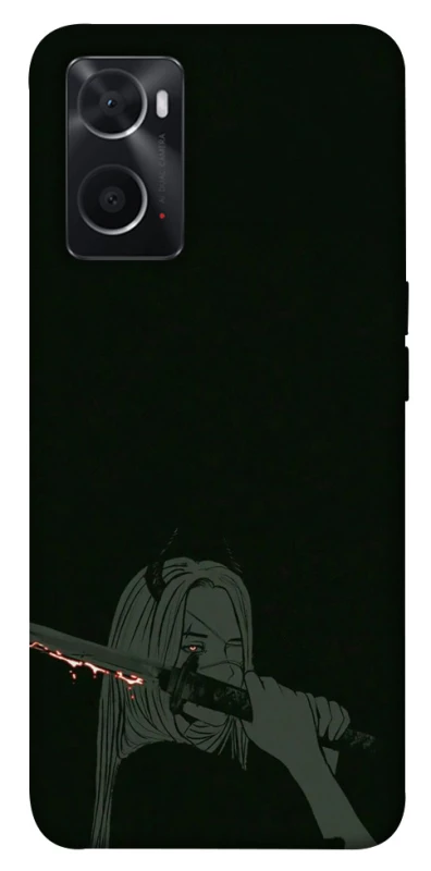 Чехол на Oppo A76 4G Человек-Бензопила фото 1 из 1