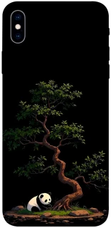 Чехол на Apple iPhone XS Max (6.5") Panda and tree фото 1 из 1