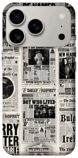 Чехол на Apple iPhone 18 Pro Harry Potter newspaper фото 1 из 2