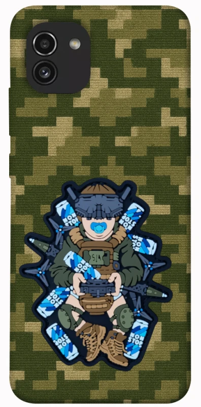 Чохол на Samsung Galaxy A03 PILOT NON STOP фото 1 з 1