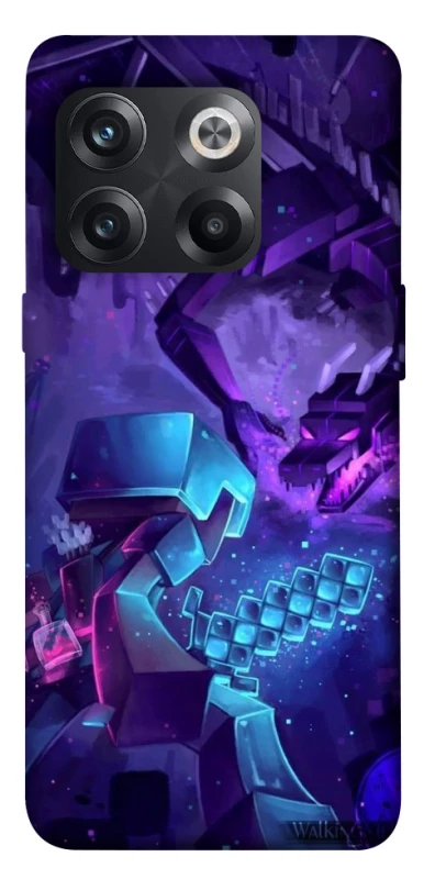 Чехол на OnePlus 10T Minecraft dragon фото 1 из 1
