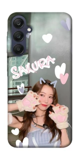 Чехол на Samsung Galaxy A25 5G Sakura - LE SSERAFIM фото 1 из 1