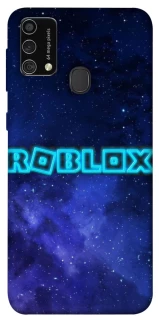 Чохол на Samsung Galaxy M21s Roblox Space Logo Blue фото 1 з 1