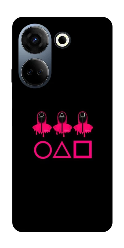 Чохол на TECNO Camon 20 Pro (CK7n) squid game v3 фото 1 з 1