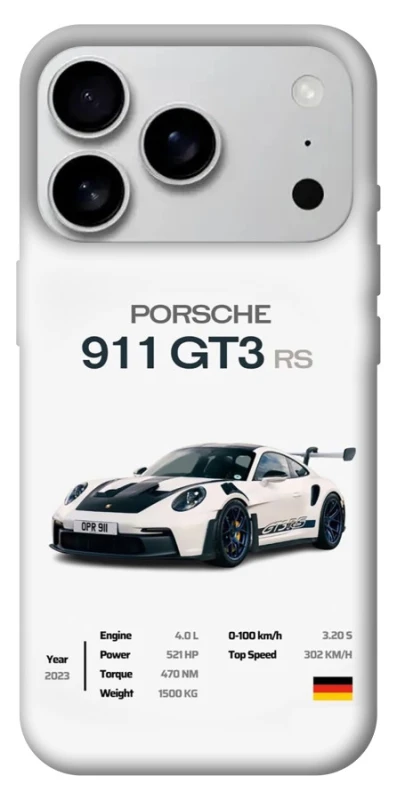Чохол на Apple iPhone 17 Pro Max (6.9") Porsche 911 GT3 фото 1 з 1