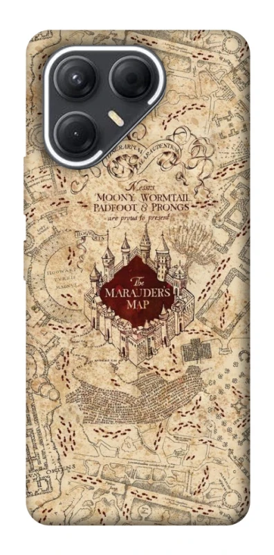 Чохол на TECNO Pova 7 Harry Potter Marauder's Map фото 1 з 1