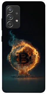 Чохол на Samsung Galaxy A52 4G / A52 5G Fire Bitcoin фото 1 з 1