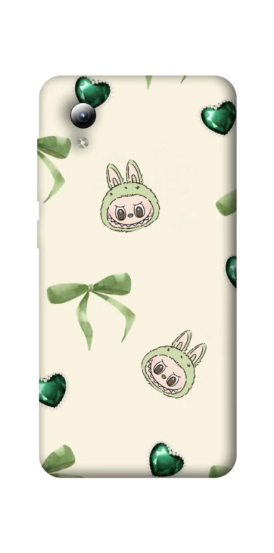 Чохол на ZTE Blade A3 (2019) Labubu Green Heart фото 1 з 1