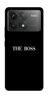 Чехол на Xiaomi Poco F6 Pro The boss фото 1 из 1