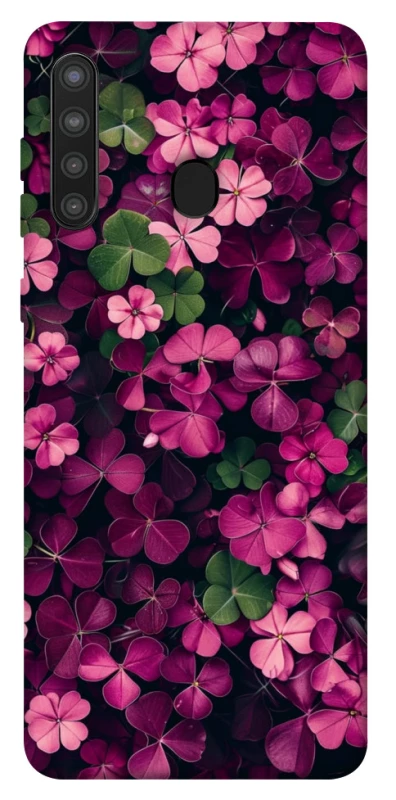 Чехол на Samsung Galaxy A21 Flowers v7 фото 1 из 1