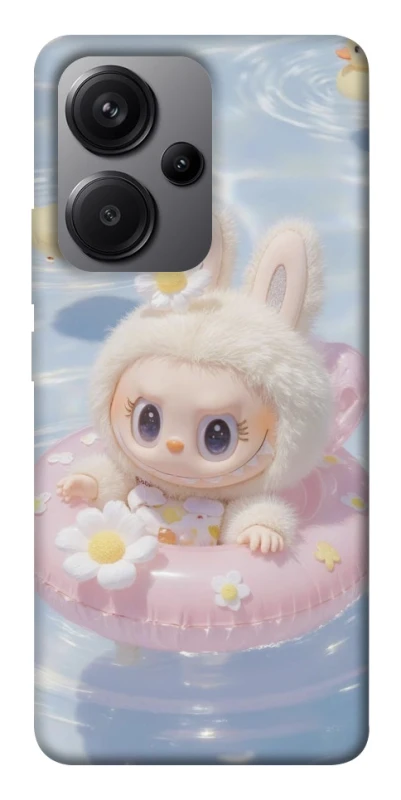 Чохол на Xiaomi Redmi Note 13 Pro+ Labubu swimming фото 1 з 1