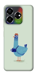 Чохол на ZTE Nubia V60 Голуб-детектив фото 1 з 1