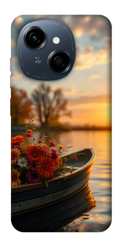 Чехол на TECNO Spark Go 1 Flowers v18 фото 1 из 1