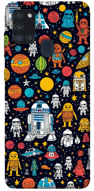 Чохол на Samsung Galaxy A21s Star Wars background ver.2 фото 1 з 1