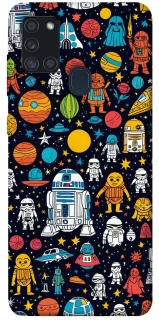 Чохол на Samsung Galaxy A21s Star Wars background ver.2 фото 1 з 1