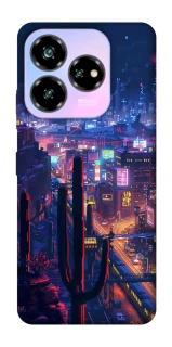 Чехол на ZTE Nubia V60 Desing Night city фото 1 из 1