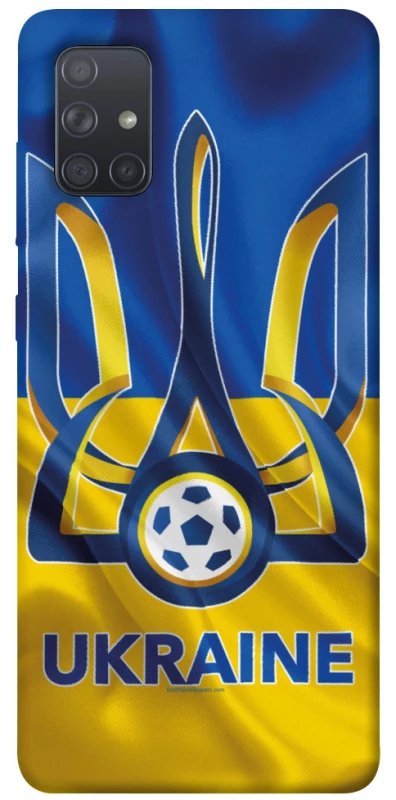 Чехол на Samsung Galaxy A71 Футбольный Герб v3 фото 1 из 1