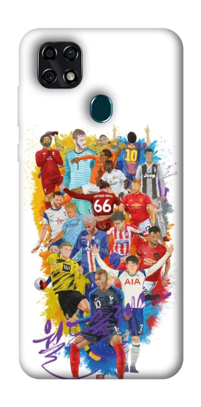 Чехол на ZTE Blade 20 Smart Football Abstract v2 фото 1 из 1