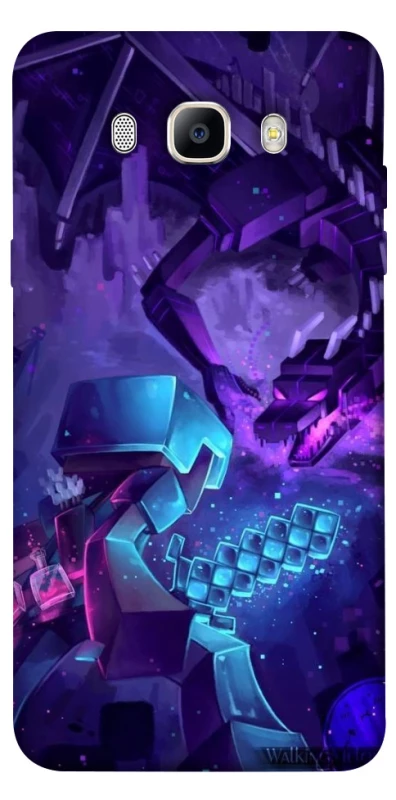 Чехол на Samsung J710F Galaxy J7 (2016) Minecraft dragon фото 1 из 1