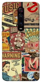 Чохол на Xiaomi Redmi K20 / K20 Pro / Mi9T / Mi9T Pro Retro collage ver.2 фото 1 з 1