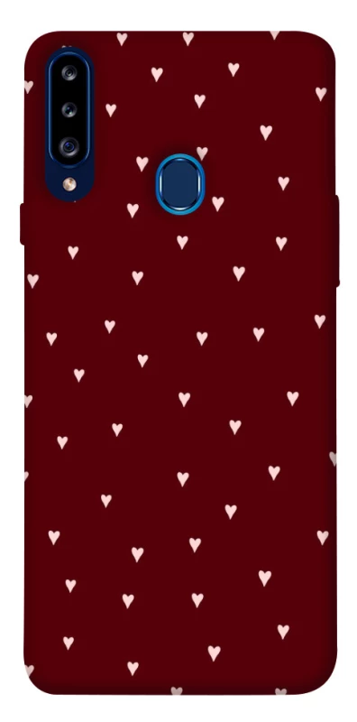 Чехол на Samsung Galaxy A20s Smal hearts фото 1 из 1