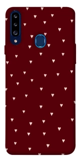 Чехол на Samsung Galaxy A20s Smal hearts фото 1 из 1