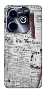 Чехол на Infinix Hot 40i Газеты фото 1 из 1