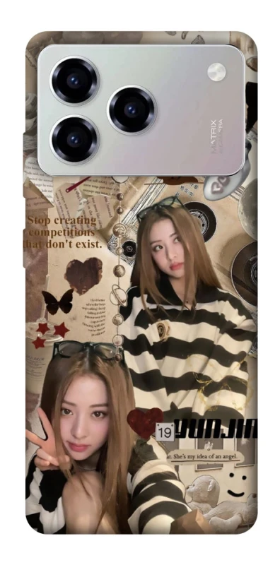 Чехол на ZTE Blade A76 Yunjin - LE SSERAFIM фото 1 из 1