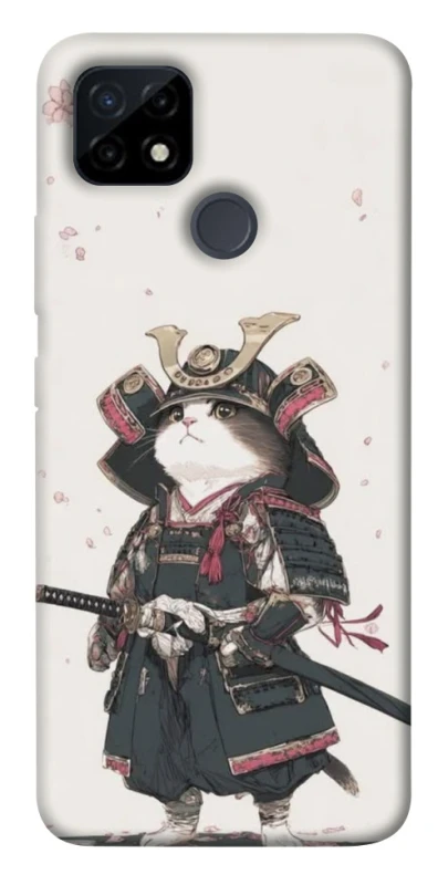 Чехол на Realme C12 Samurai Cat Warrior фото 1 из 1