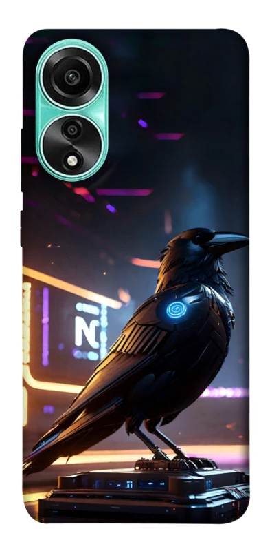 Чехол на Oppo A78 4G Cyber Raven фото 1 из 1