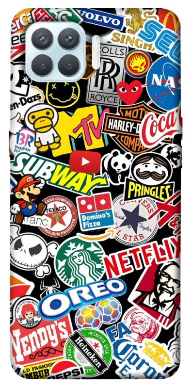 Чохол на Oppo F17 Pro brands фото 1 з 1