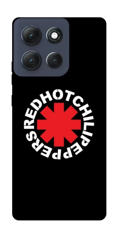 Чохол на Motorola Moto G86 Power Red Hot Chili Peppers logo фото 1 з 1