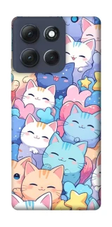 Чехол на Motorola Moto G86 Power Funny Kittens ver.3 фото 1 из 1