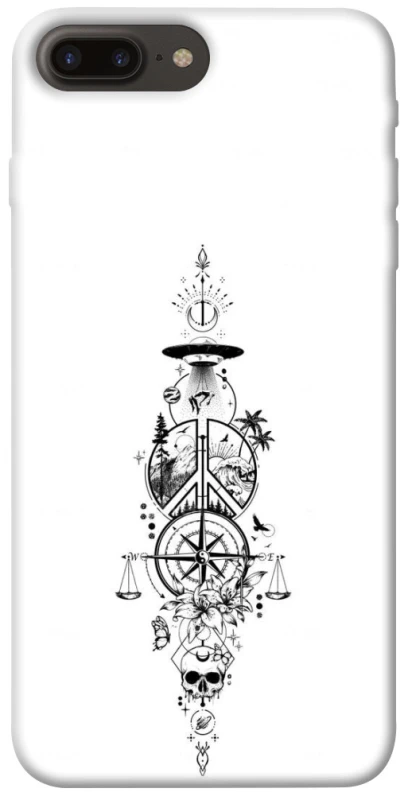 Чехол на Apple iPhone 7 plus / 8 plus Tattoo ver.7 фото 1 из 1