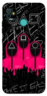 Чохол на TECNO POP 5 squid game v4 фото 1 з 1