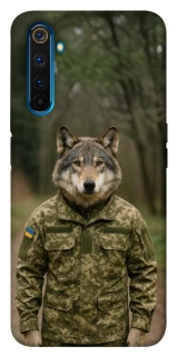 Чехол на Realme 6 Pro Волк защитник фото 1 из 1