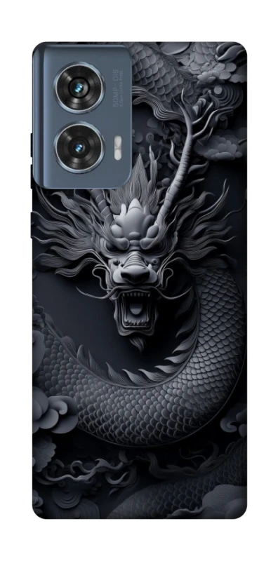 Чохол на Motorola Edge 50 black dragon фото 1 з 1