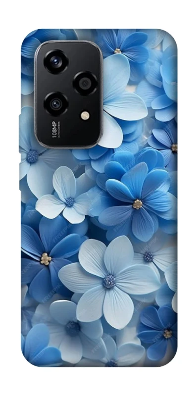 Чехол на Honor 200 Lite Синие цветы фото 1 из 1