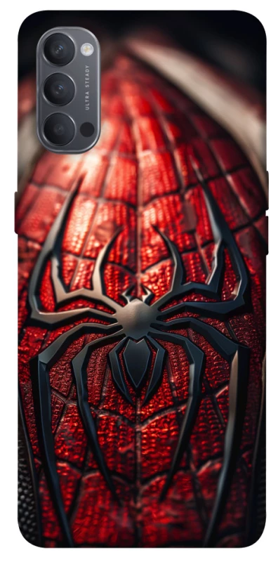 Чехол на Oppo Reno 4 Spiderman costume фото 1 из 1