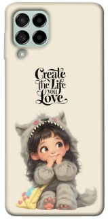 Чехол на Samsung Galaxy M53 5G Create the life you love фото 1 из 1