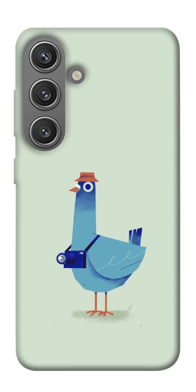 Чохол на Samsung Galaxy S24 Голуб-детектив фото 1 з 1