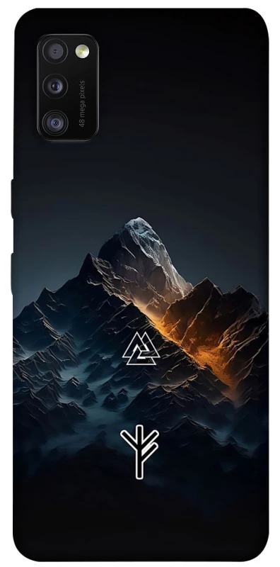 Чехол на Samsung Galaxy A41 Руны в горах фото 1 из 1