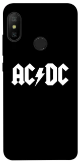 Чехол на Xiaomi Mi A2 Lite / Xiaomi Redmi 6 Pro AC/DC logo фото 1 из 1