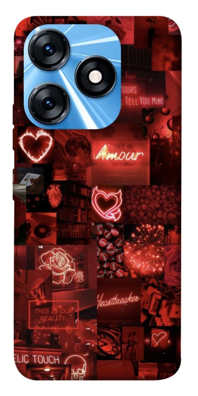 Чохол на TECNO Spark 10 Love collage ver.6 фото 1 з 1